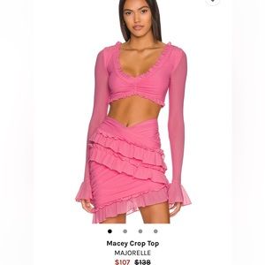 Majorelle Pink Matching Set (SMALL TOP / MED SKIRT)